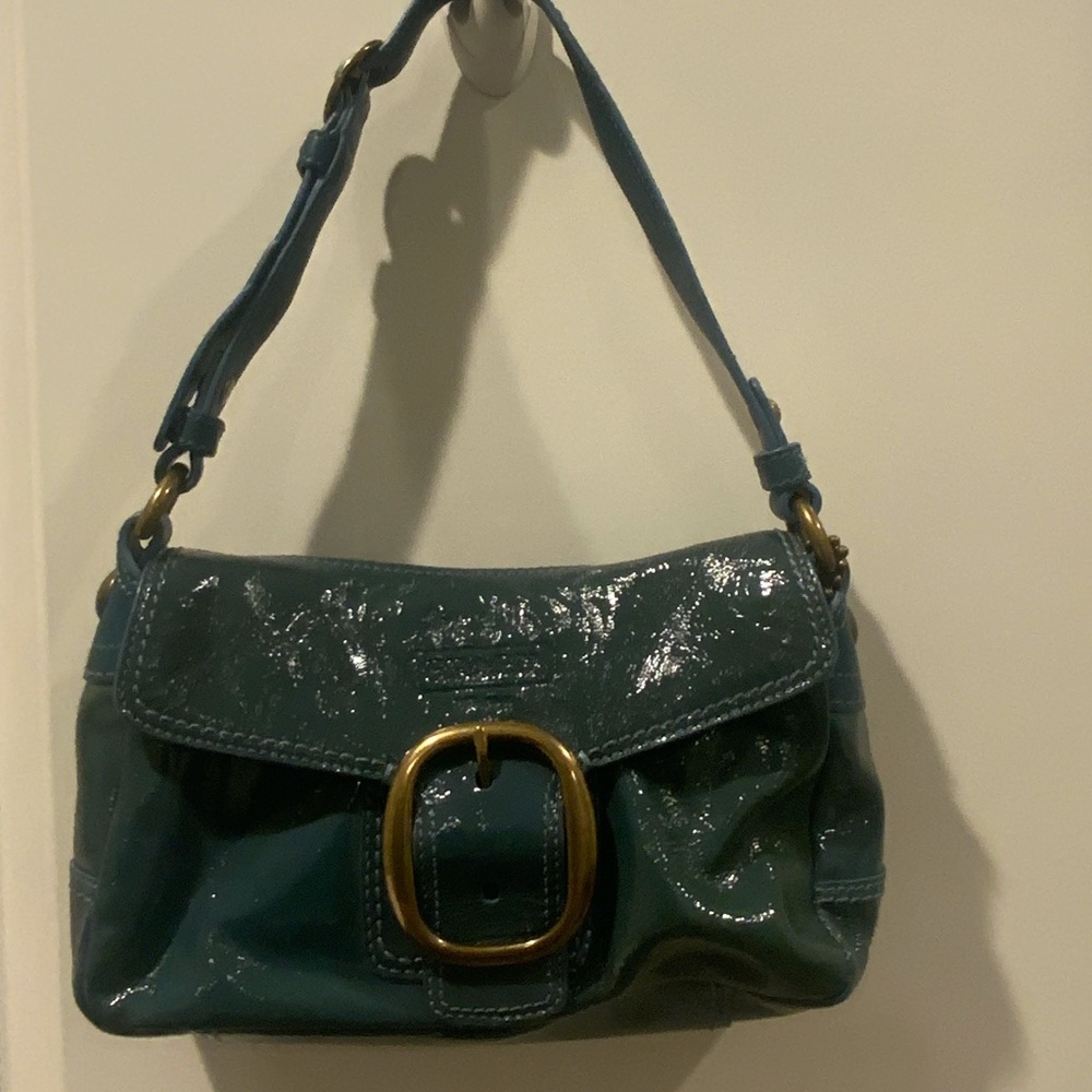 Small Coach bag with wallet and dust bag